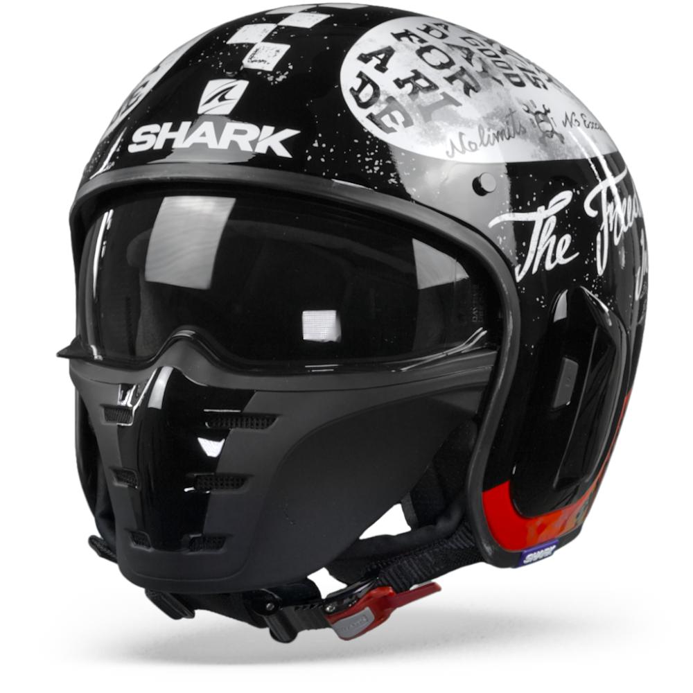 Shark S-Drak 2 Tripp In KWR Black White Red 2XL
