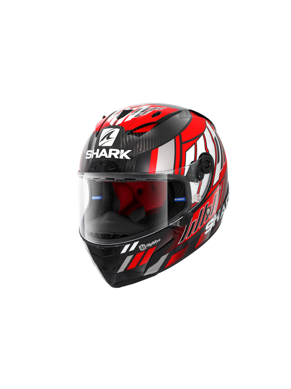 Shark Race-R Pro Carbon Zarco Speedblock Carbon Red White DRW M