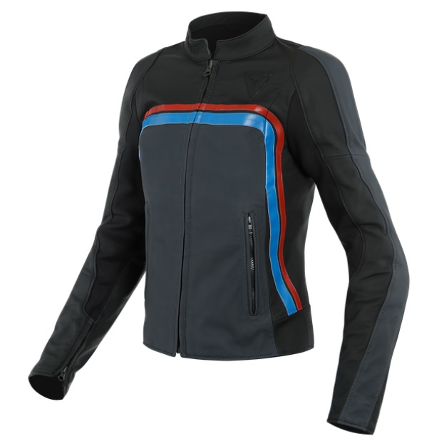 Dainese Lola 3 Lady Black Ebony Red Blue 48