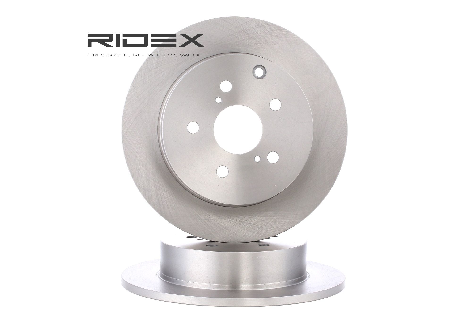 RIDEX Jarrulevyt TOYOTA 82B0939 424310F020 Jarrulevy