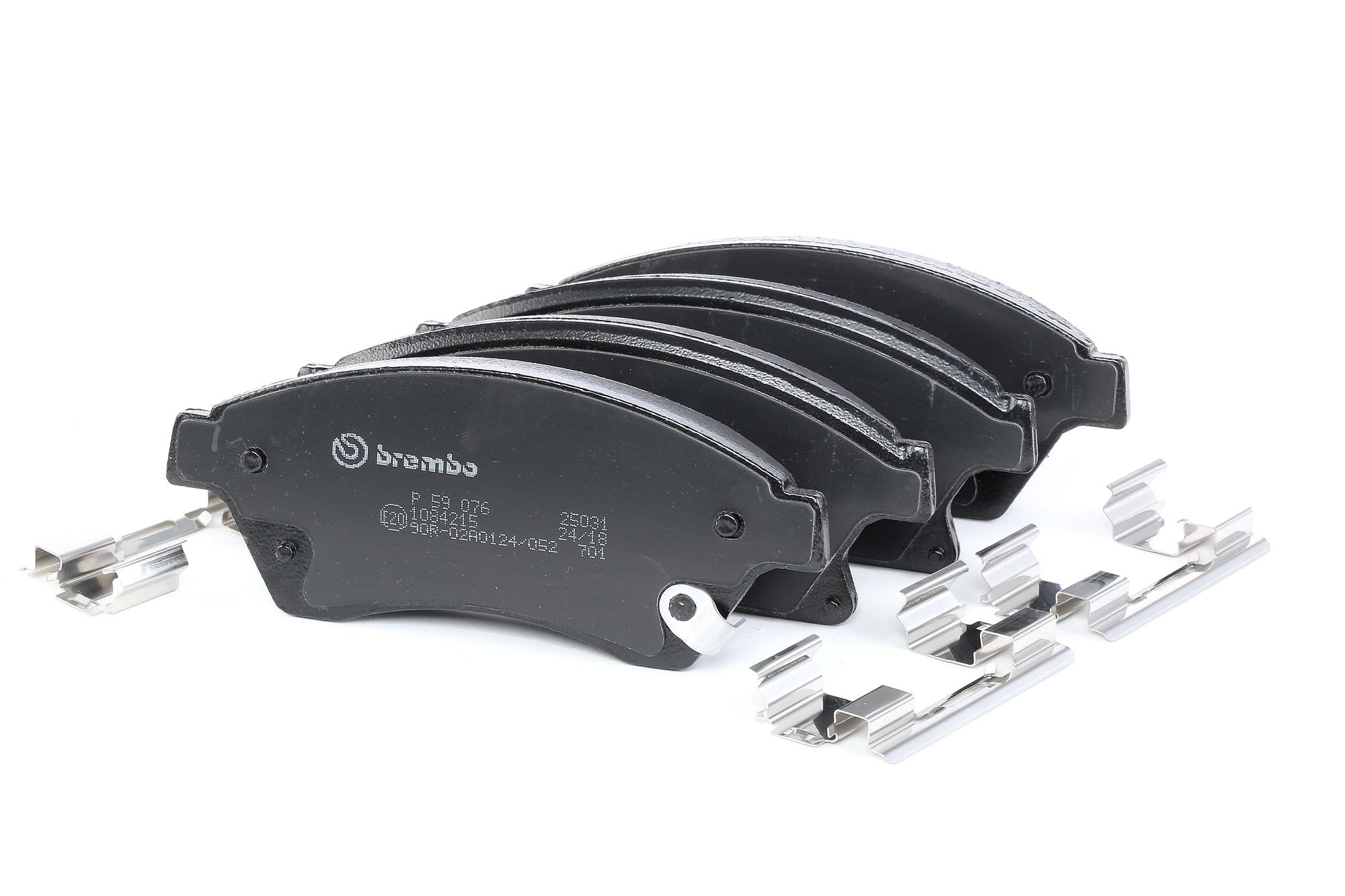 BREMBO Jarrupalat OPEL,CHEVROLET,VAUXHALL P 59 076 13301207,13374966,13412272 Jarrupalasarja,Jarrupala, Levyjarru 42570931,42589333,13301207,13374966
