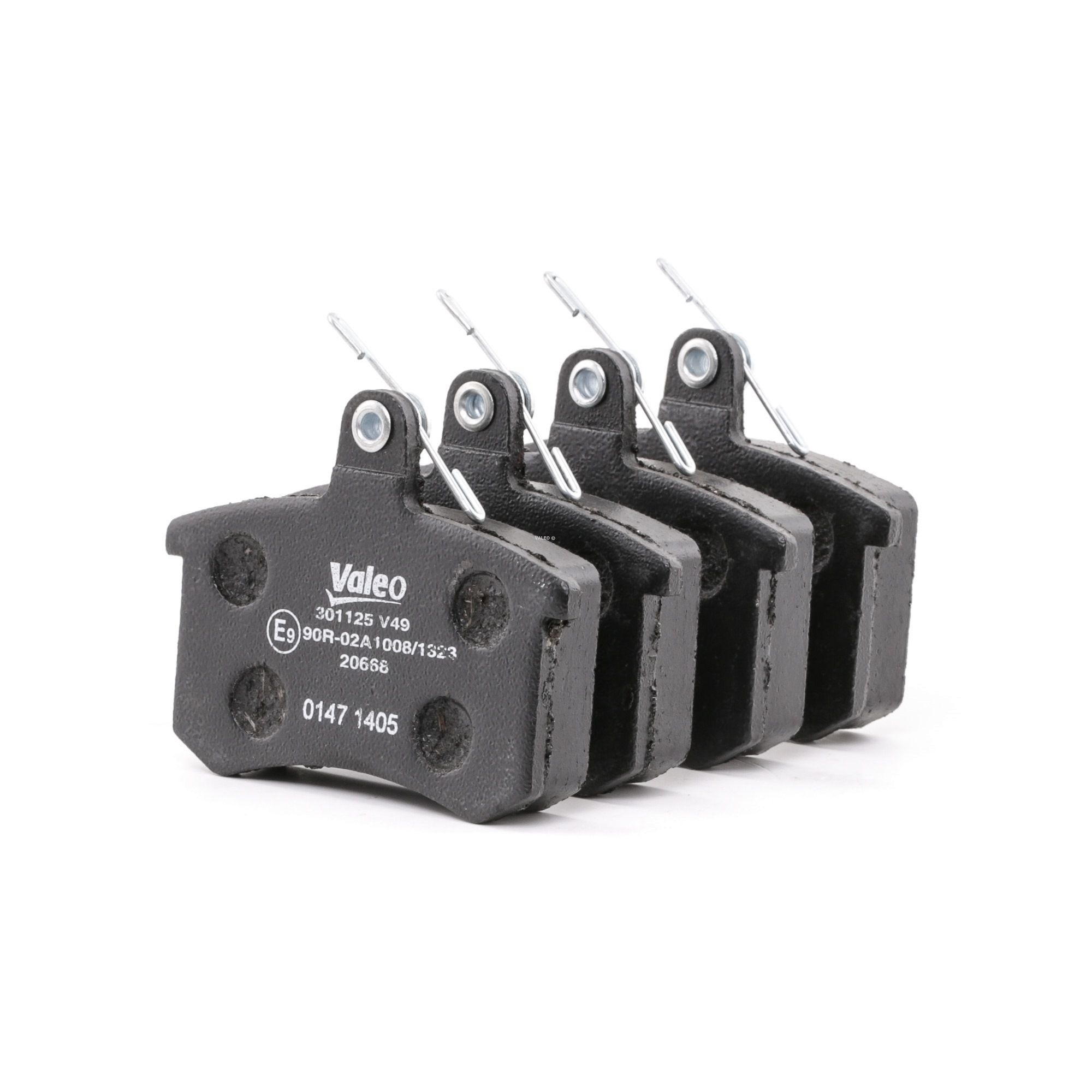 VALEO Jarrupalat AUDI,FIAT,ALFA ROMEO 301125 77362187,443698451,443698451A Jarrupalasarja,Jarrupala, Levyjarru 443698451B,443698451C,447698451,5892650