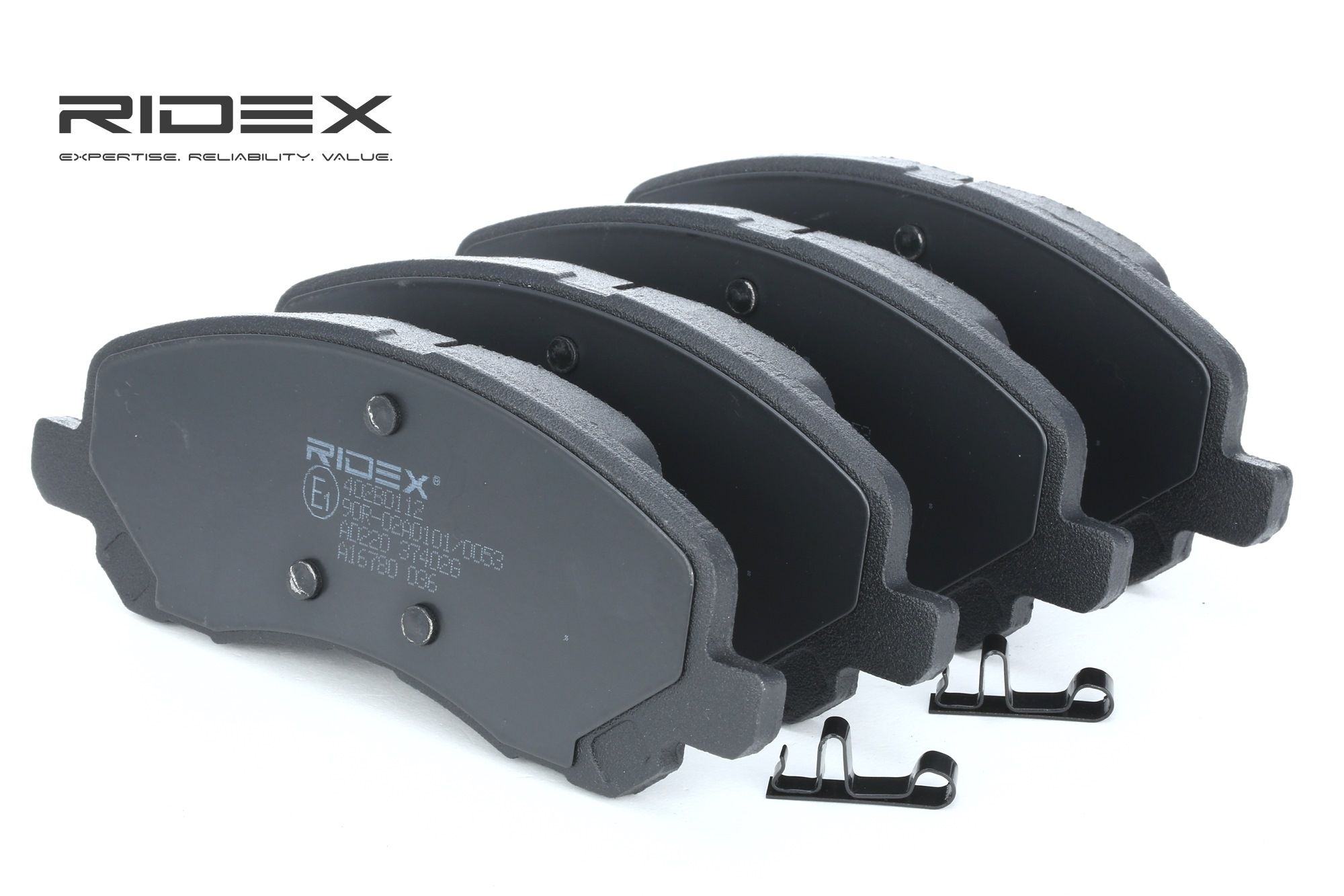 RIDEX Jarrupalat PEUGEOT,HYUNDAI,CITROËN 402B0112 05191231AA,068035576AA,068035576AB Jarrupalasarja,Jarrupala, Levyjarru 4313429,4383950,5191217AA