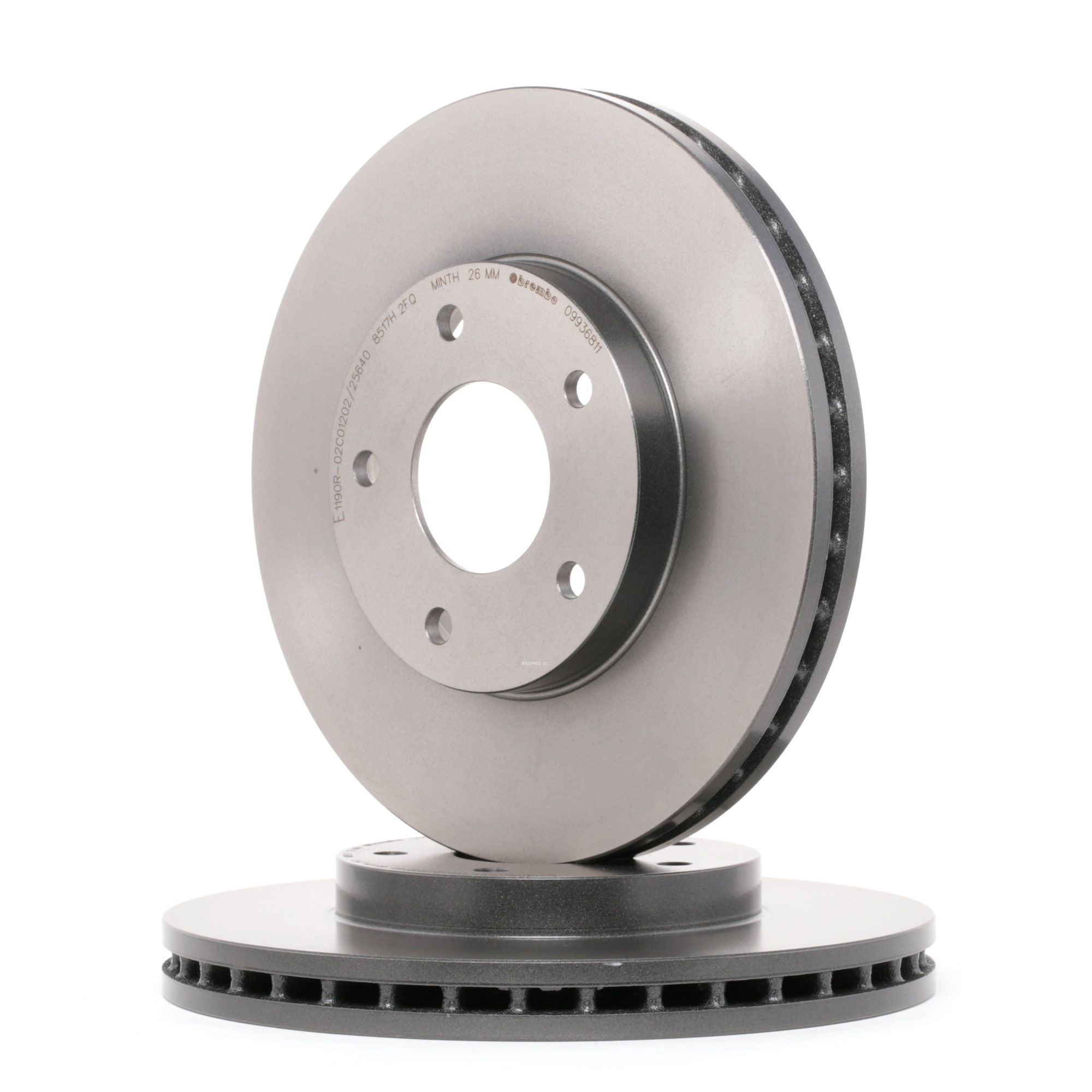 BREMBO Jarrulevyt NISSAN 09.9368.11 402063Y502,402063Y503,402064U101 Jarrulevy 402064U103,402064U105,402064U107