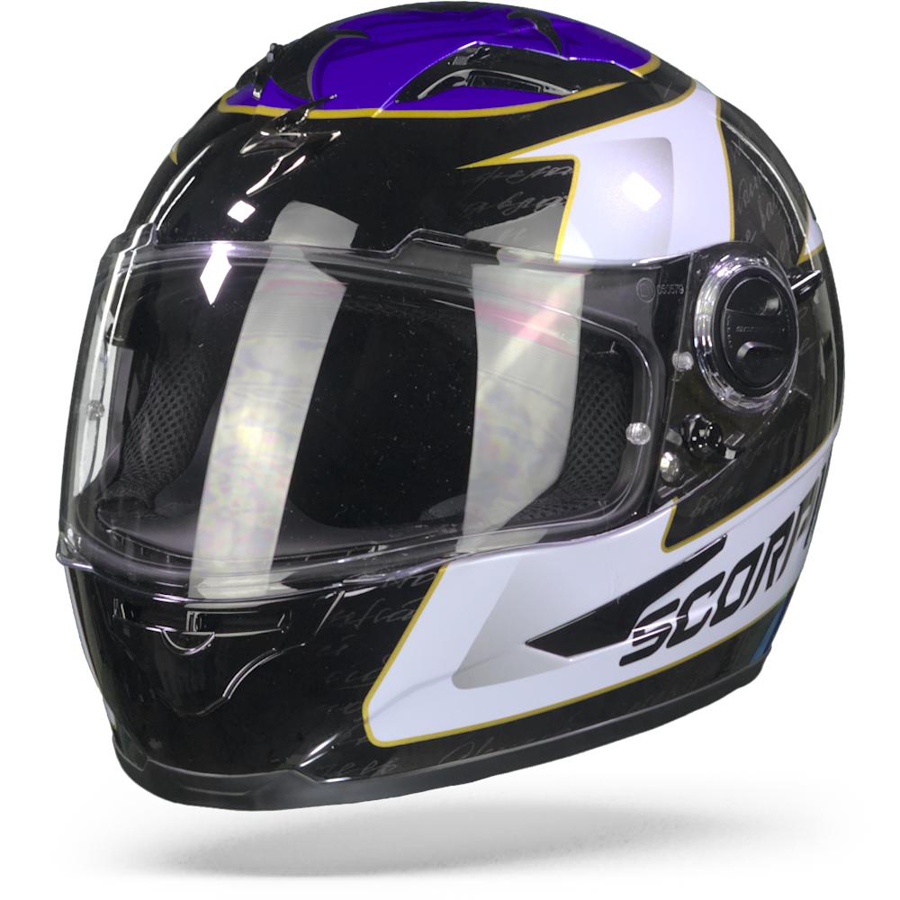 Scorpion EXO-490 Tour White Blue L