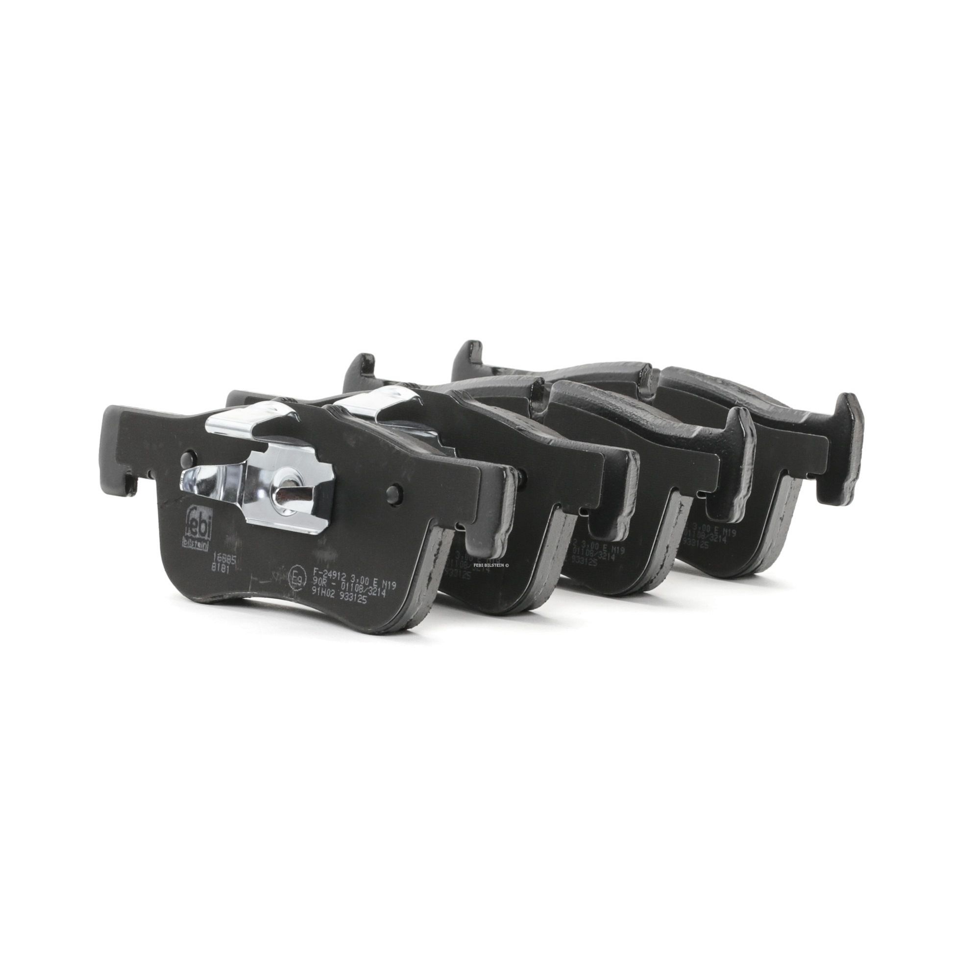 FEBI BILSTEIN Jarrupalat BMW 16885 34116850567,34116858910 Jarrupalasarja,Jarrupala, Levyjarru