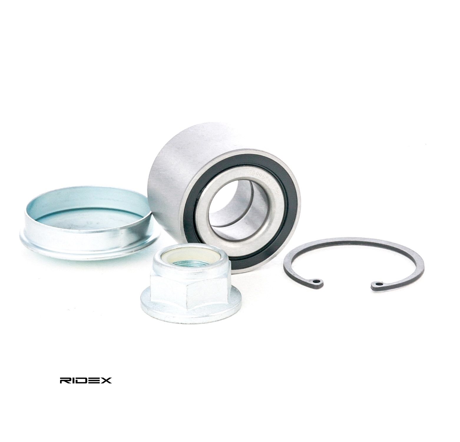 RIDEX Pyöränlaakerit RENAULT,NISSAN,DACIA 654W0003 6001548986,7701205812,43210AX000 Pyöränlaakerisarja 43210AZ300,6001547700,6001548986,7701205812