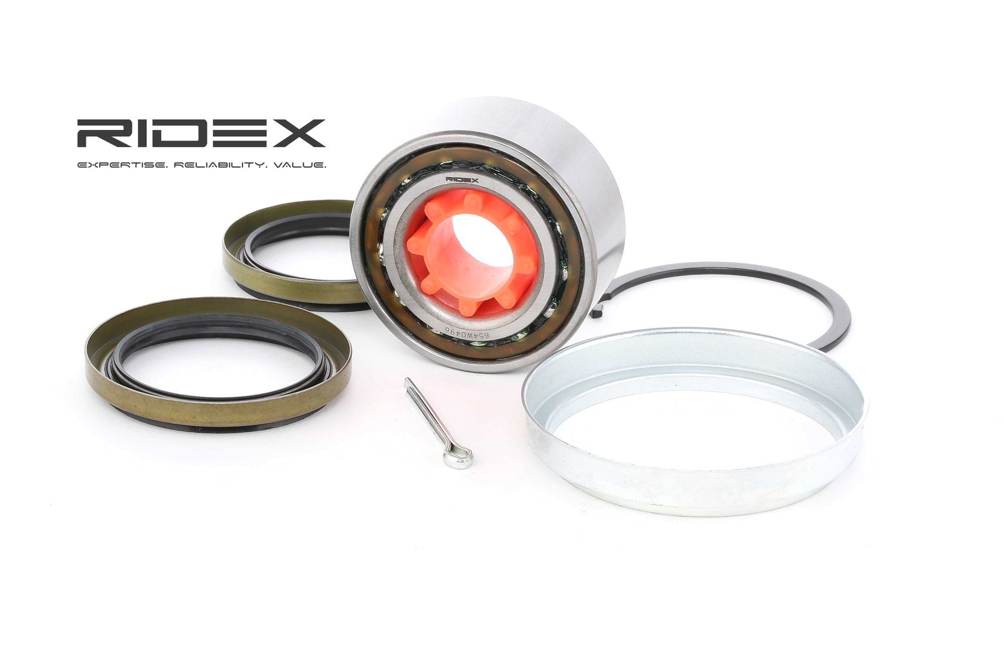 RIDEX Pyöränlaakerit TOYOTA 654W0496 94535758,22720019,0411140206 Pyöränlaakerisarja 0411140306000,0920403001,11083171,11088191,94535758,94535778