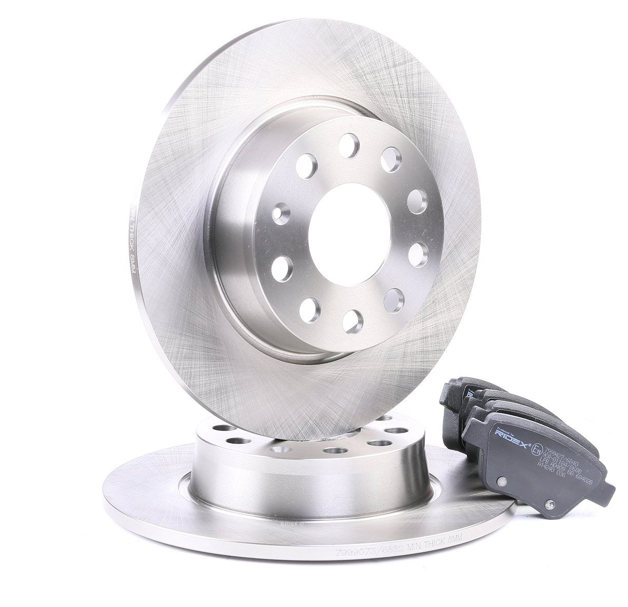 RIDEX Jarrupalasarja Levyjarru VW,AUDI,SKODA 3405B0093