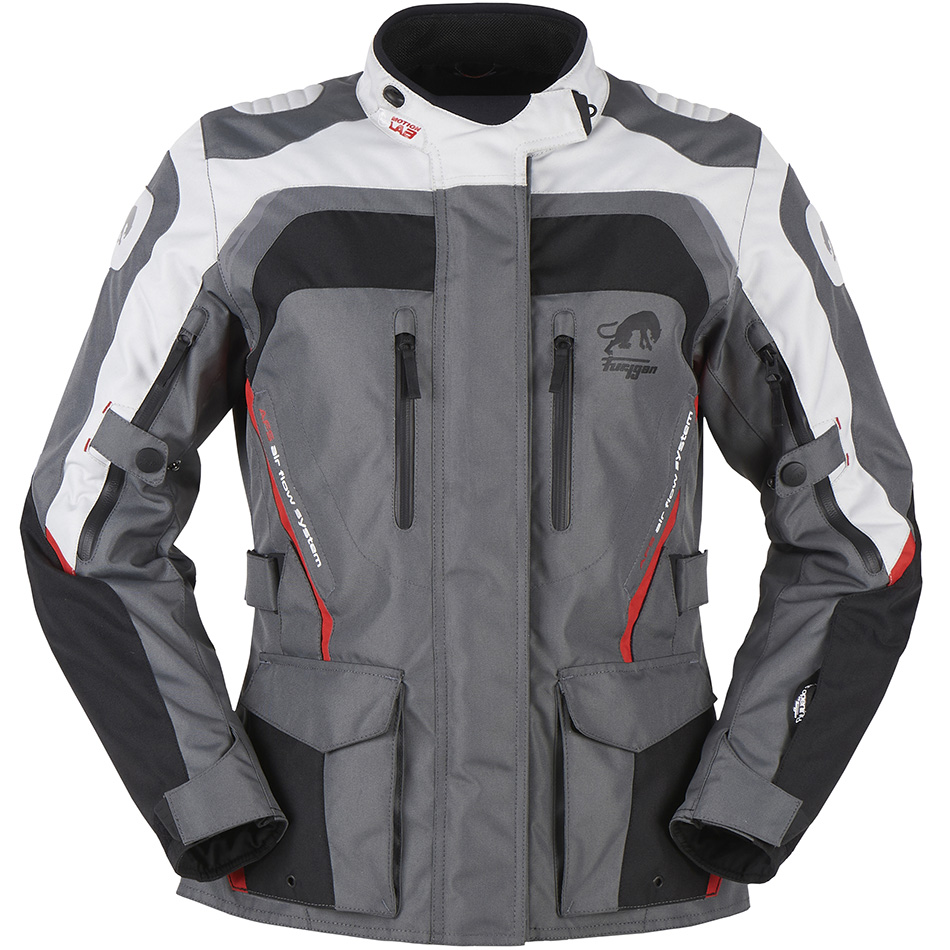 Furygan Apalaches Lady Black Grey Red XL