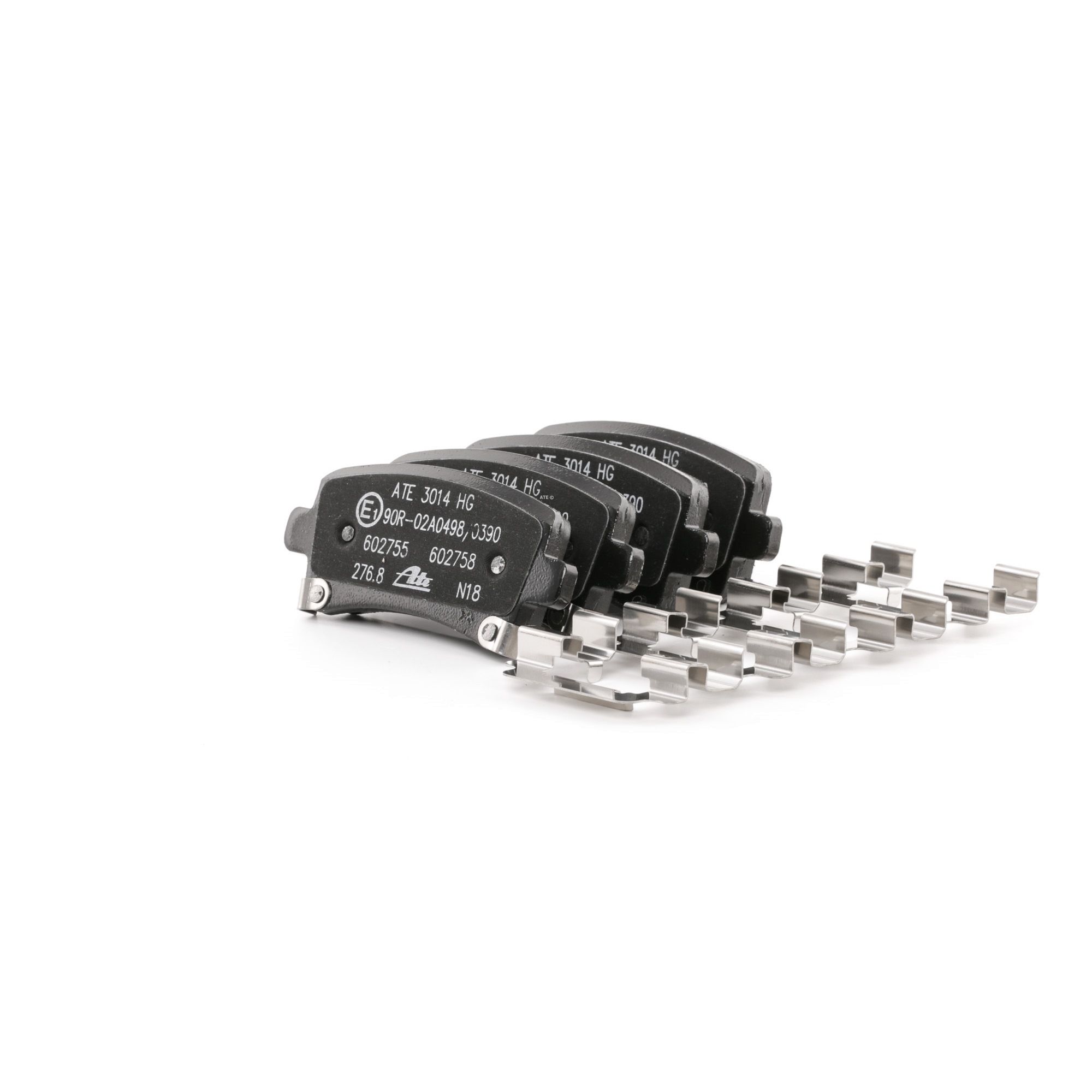 ATE Jarrupalat OPEL,CHEVROLET,SAAB 13.0460-2755.2 22846362,22846363,13237766 Jarrupalasarja,Jarrupala, Levyjarru 13338368,13343451,1605104,1605179