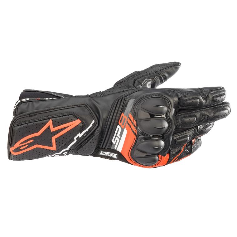 Alpinestars SP-8 V3 Black Red Fluo S