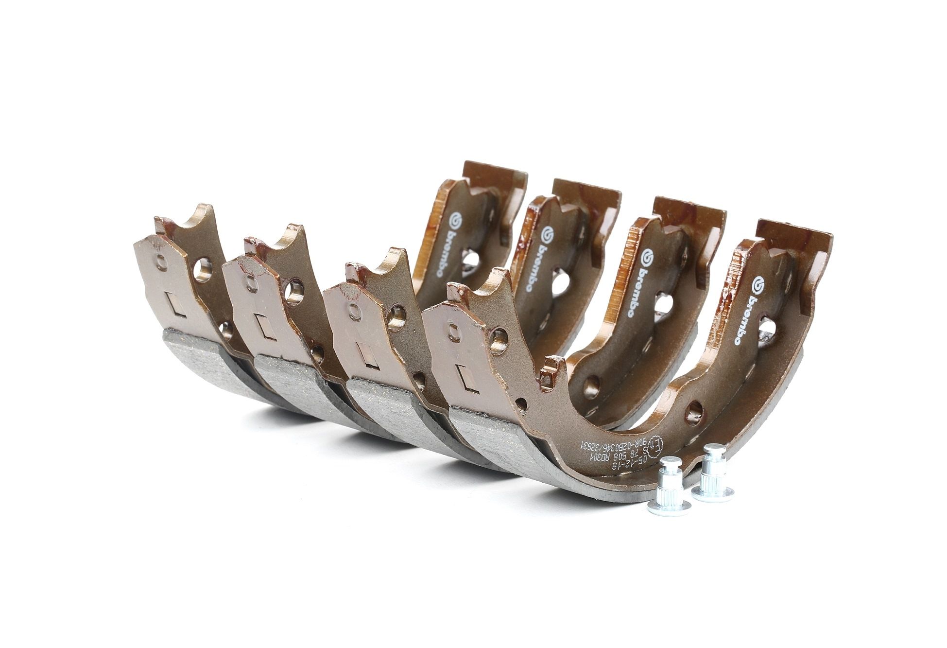 BREMBO Käsijarrukengät SUBARU S 78 508 26257AA060,26298AA020,26298AA030 Jarrukenkäsarja, Käsijarru 26298AC000,26694AE010,26694AE020,26694AE030