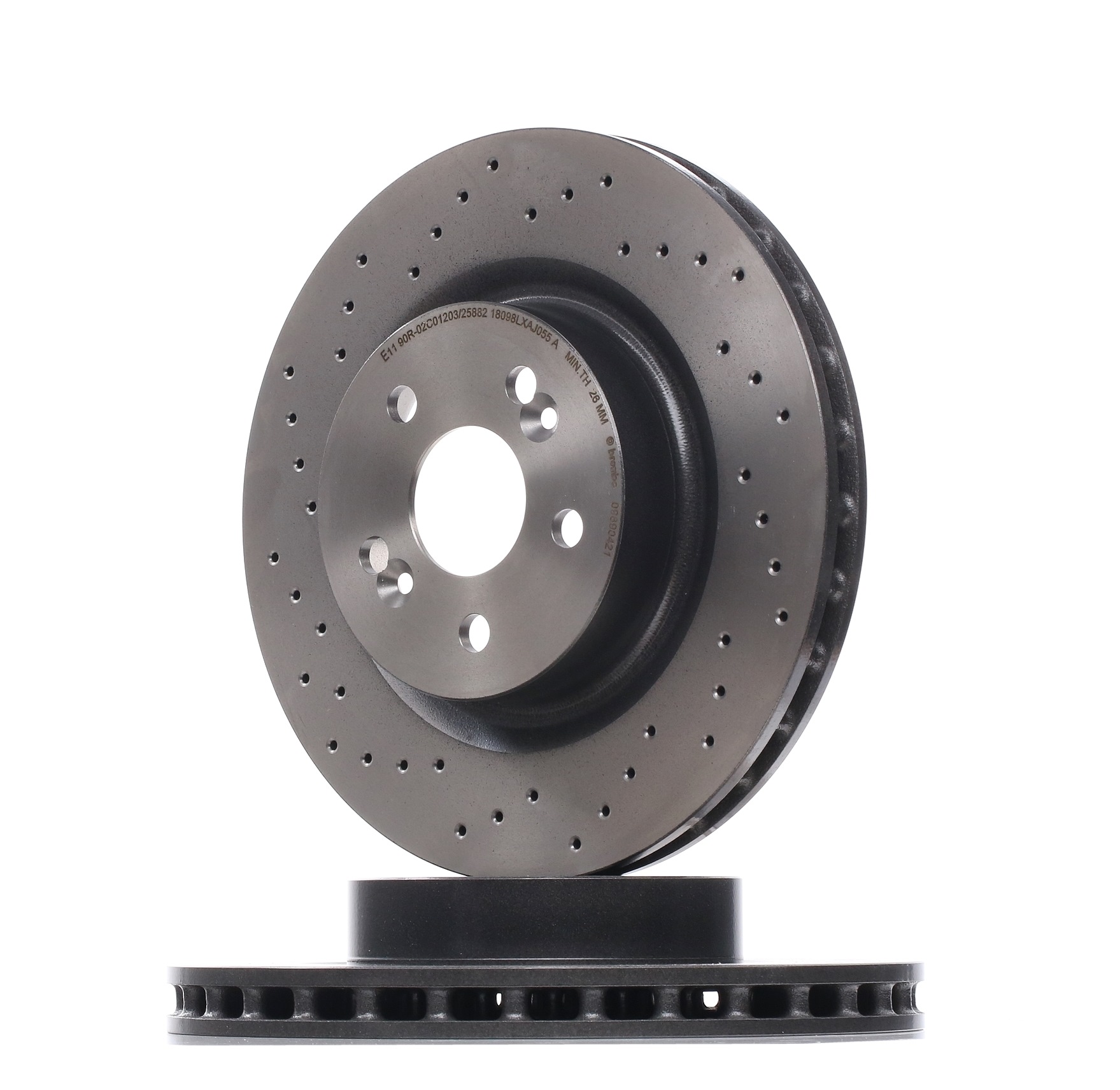 BREMBO Jarrulevyt RENAULT 09.8904.21 7701208843,8200443024 Jarrulevy