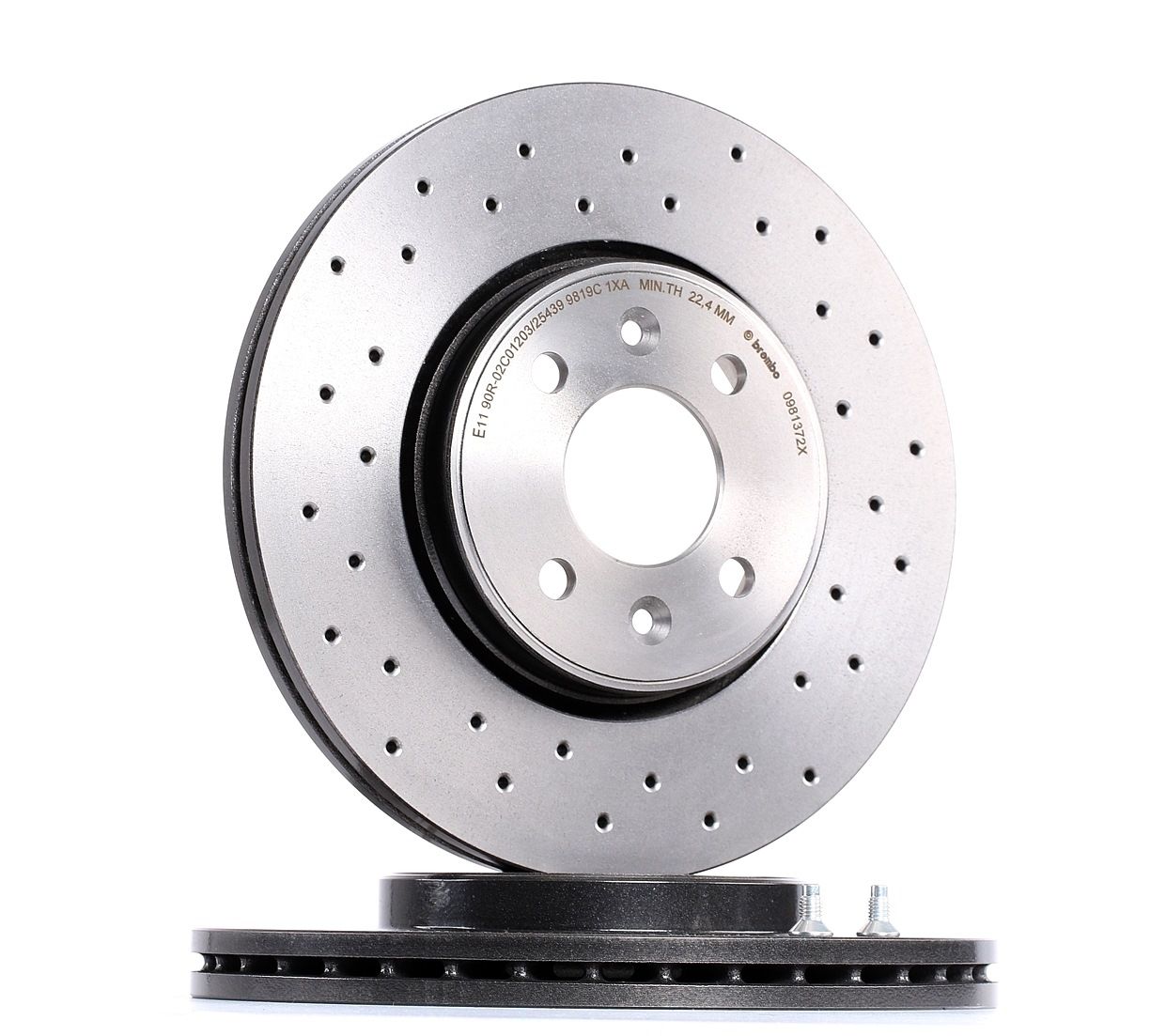 BREMBO Jarrulevyt RENAULT 09.8137.2X 8671005975,7701205230,7701205842 Jarrulevy 7701206118,7701207829,7702205086,8671005975