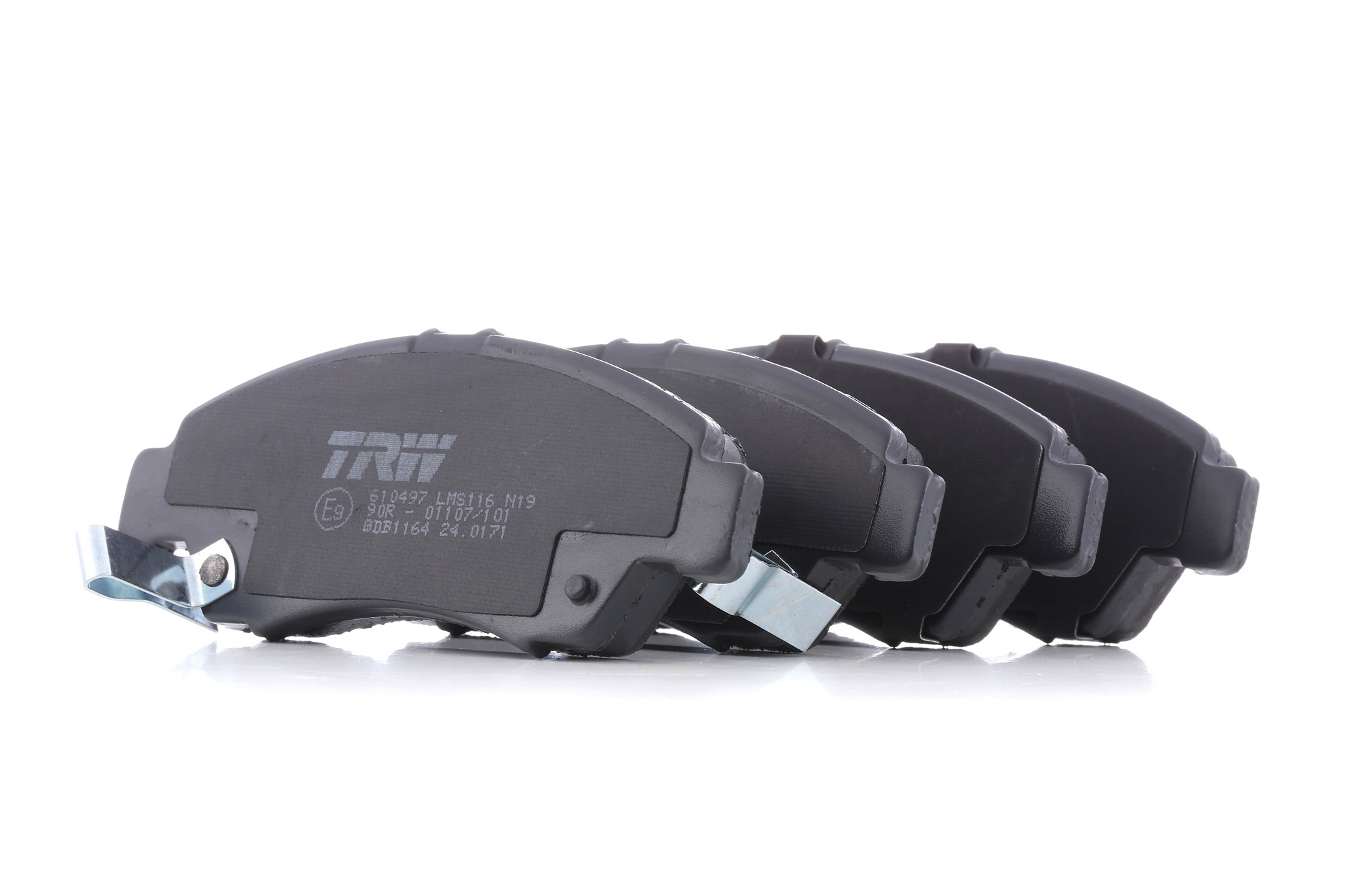 TRW Jarrupalat HONDA GDB1164 04650SAA900,06450S2G000,06450S2GJ00 Jarrupalasarja,Jarrupala, Levyjarru 06450S2GJ01,06450S5A010,06450S7H000,06450SAA900