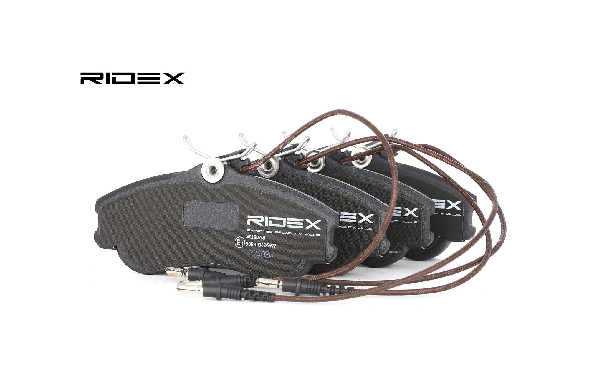 RIDEX Jarrupalat PEUGEOT,CITROËN 402B0265 1611335080,172059,425154 Jarrupalasarja,Jarrupala, Levyjarru 425155,425485,E172059,E172532,1611335080,425154