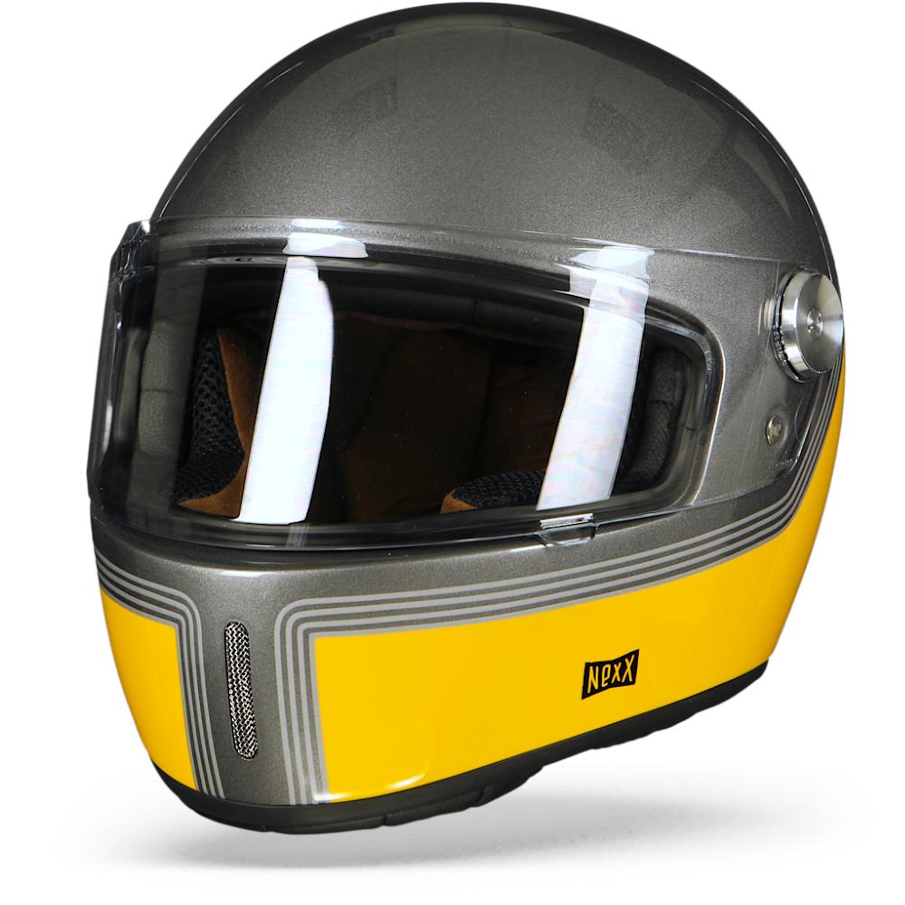 Nexx X.G100R Motordrome Titanium Yellow 2XL