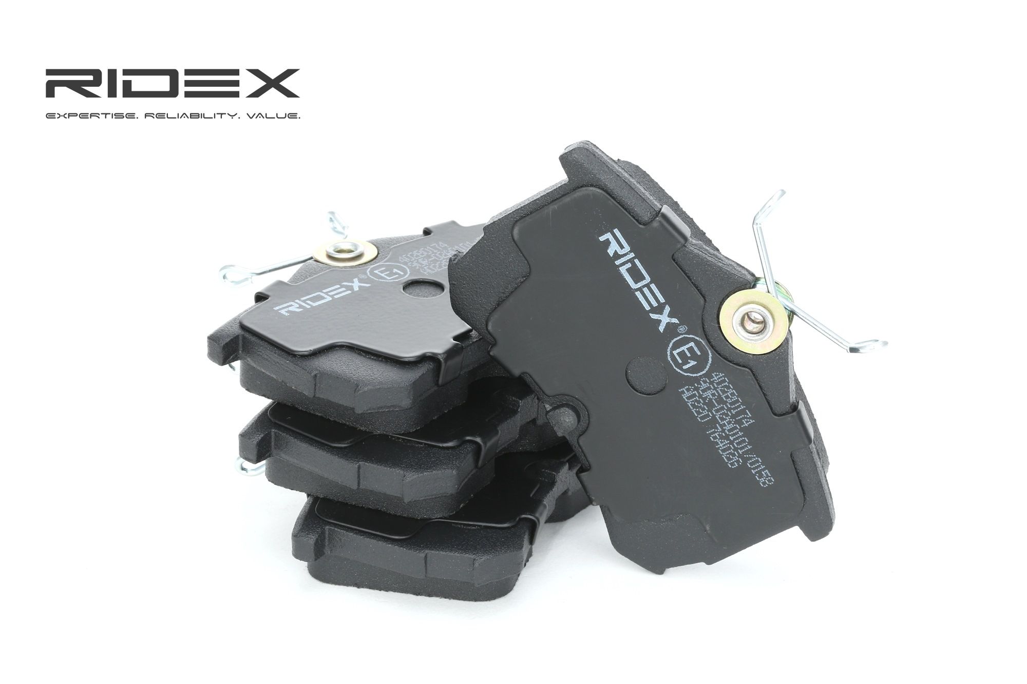 RIDEX Jarrupalat HONDA 402B0174 43022S1AE02,43022S1AE03,43022S1AE04 Jarrupalasarja,Jarrupala, Levyjarru 43022S1AE30,43022S1AE50,43022SEAE00