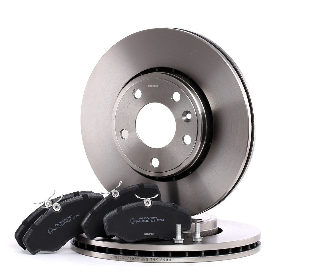 RIDEX Jarrupalasarja Levyjarru OPEL,RENAULT,NISSAN 3405B0207