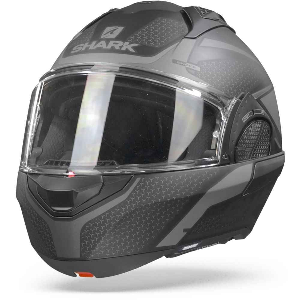 Shark Evo Gt Encke Mat Black Anthracite Anthracite L