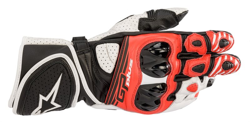 Alpinestars GP Plus R V2 Black White Bright Red XL