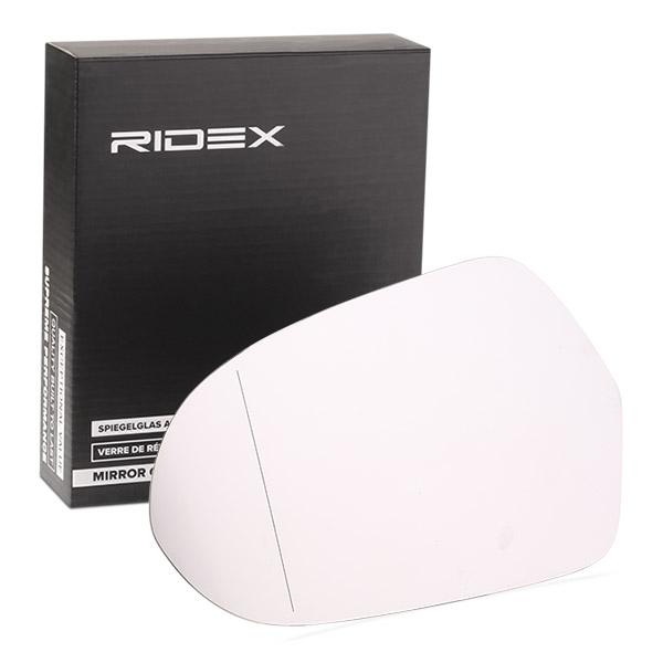 RIDEX Sivupeilin Lasi AUDI 1914M0311 4G0857535,4G0857535B Peililasi, Ulkopeili