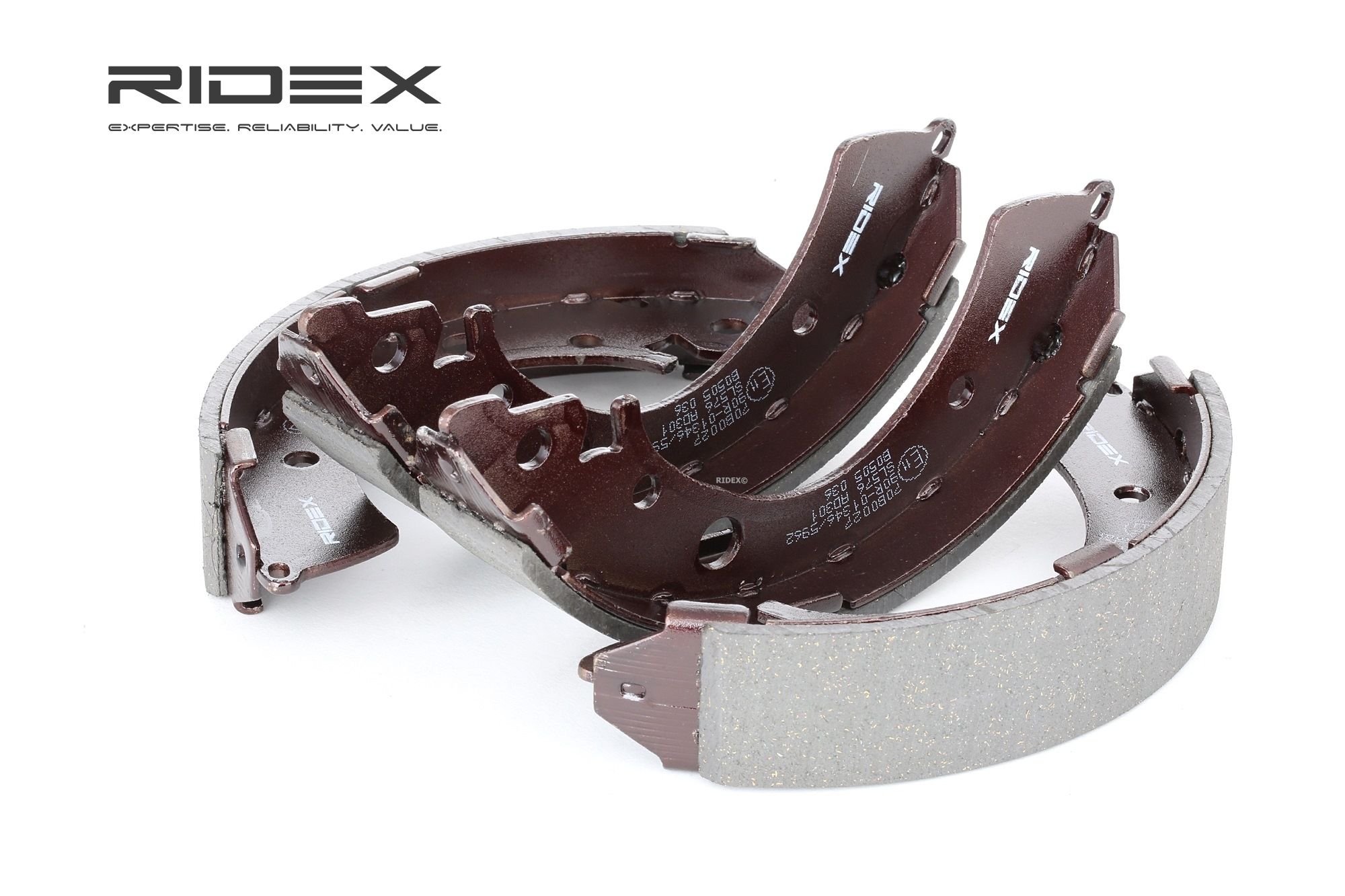 RIDEX Jarrukengät HONDA 70B0027 04431S5SE01,064B3SA5670,064B3SA5671 Jarrukenkäsarja 064B3SA5672,064B3SA5673,064B3SA6670,064B3SA6671,42152SA5002