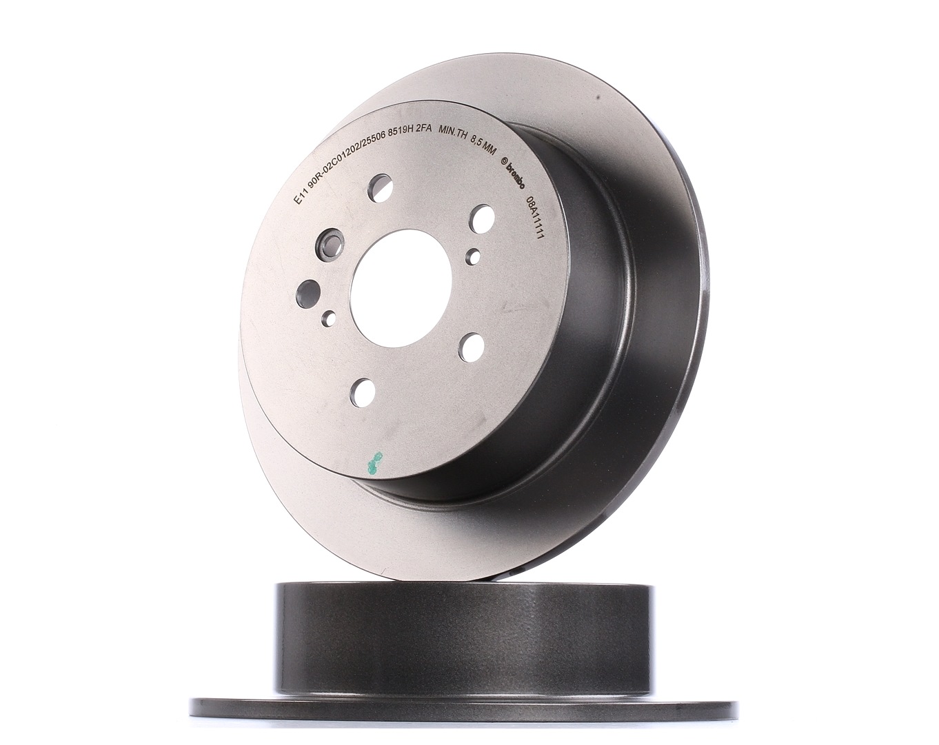 BREMBO Jarrulevyt TOYOTA,LEXUS 08.A111.11 424310E010,424310E011,4243148041 Jarrulevy 4243148040,4243148041,4243148050