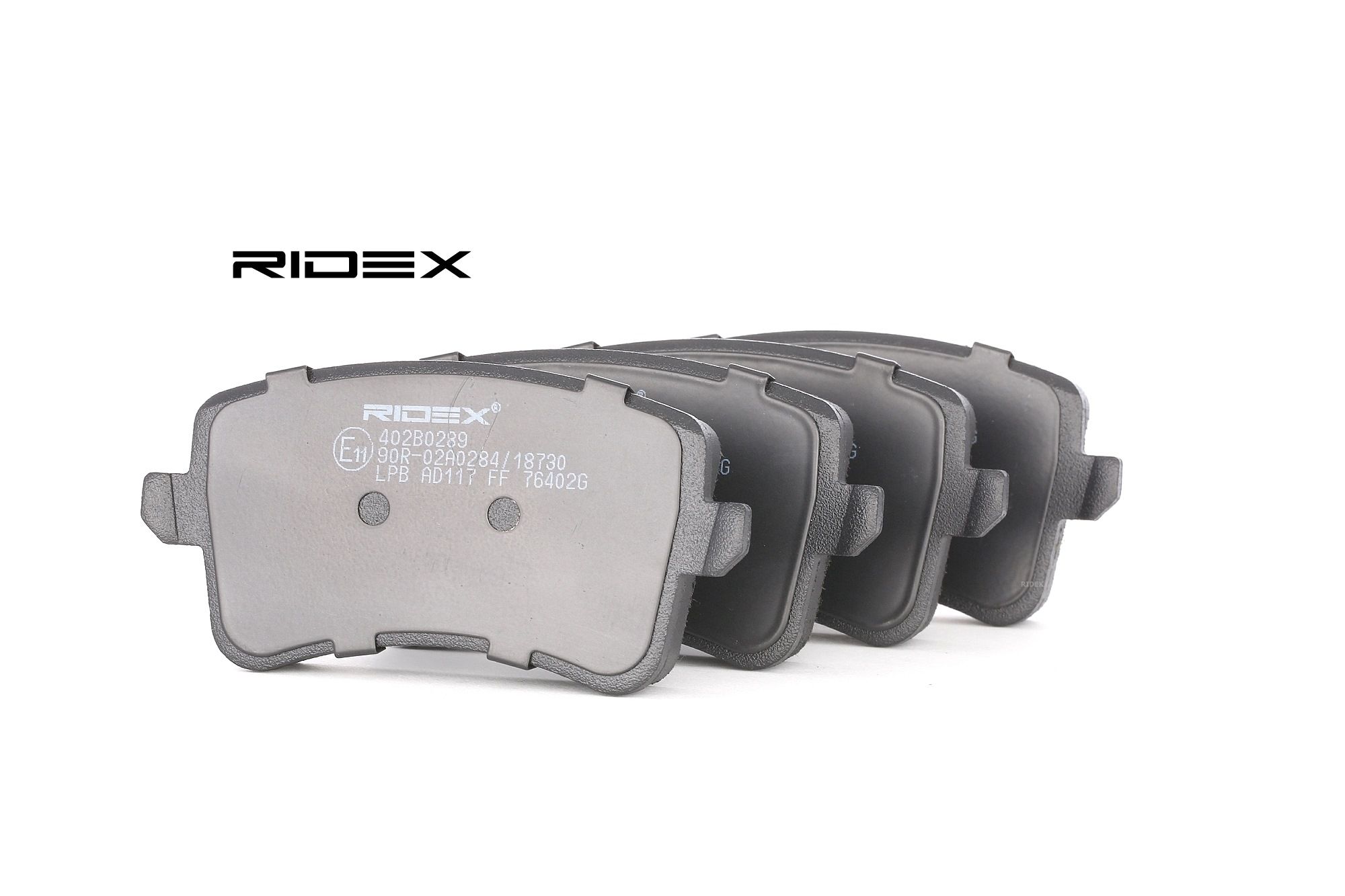 RIDEX Jarrupalat AUDI 402B0289 8K0698451,8K0698451A,8K0698451B Jarrupalasarja,Jarrupala, Levyjarru 8K0698451C,8K0698451D,8K0698451E,8K0698451F