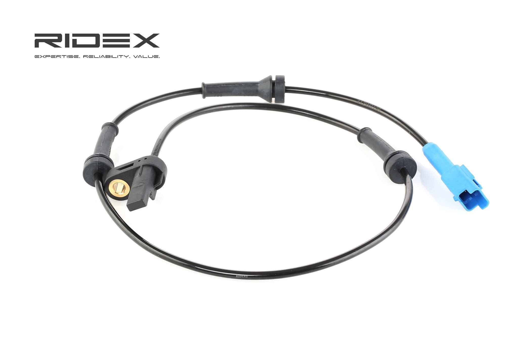 RIDEX ABS Anturi PEUGEOT 412W0196 4545A0,9640055280,4545A0 ABS Tunnistin,Tunnistin, Kiertonopeus 9640055280
