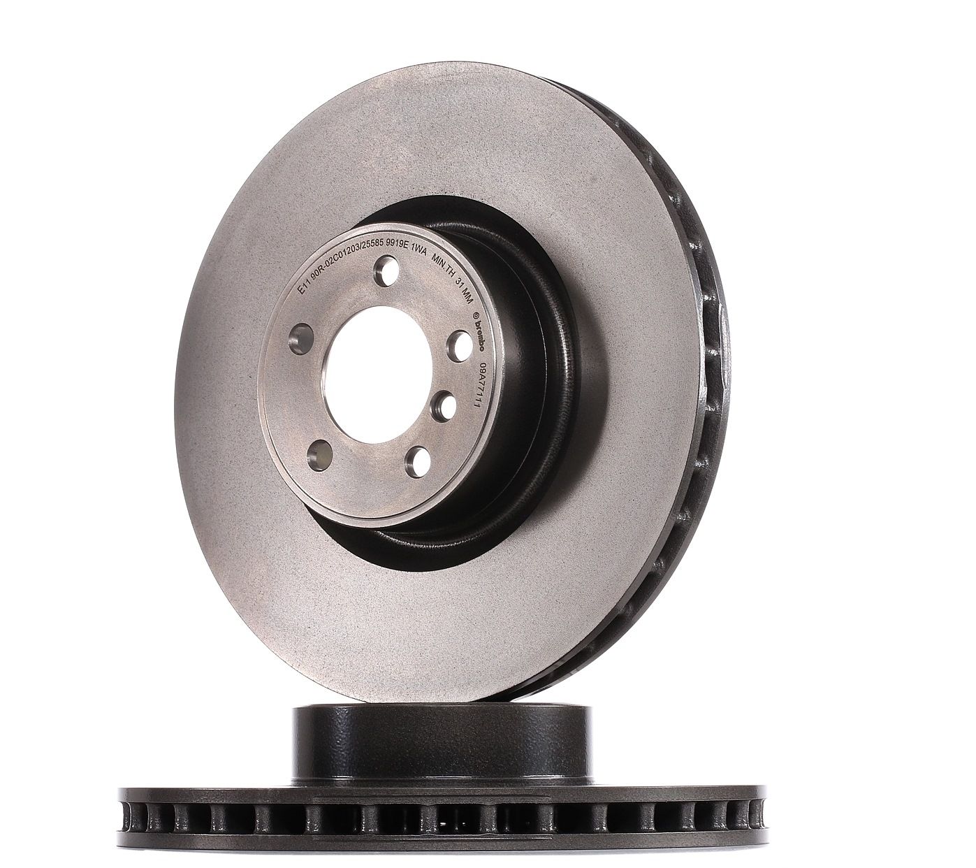 BREMBO Jarrulevyt LAND ROVER 09.A771.11 LR011591,LR031845 Jarrulevy