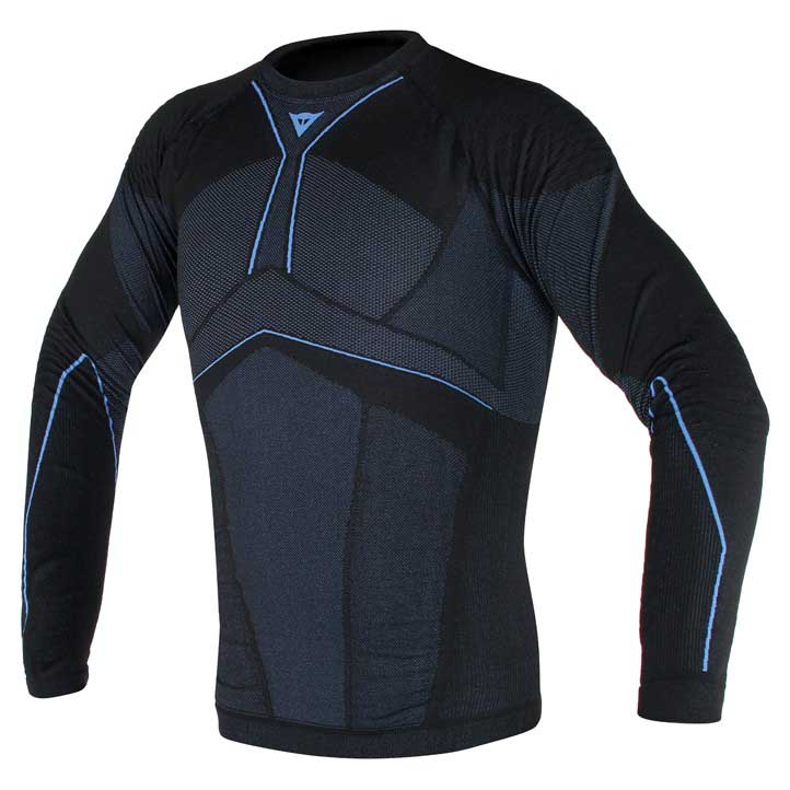 Dainese D-Core Aero LS Black Cobalt Blue