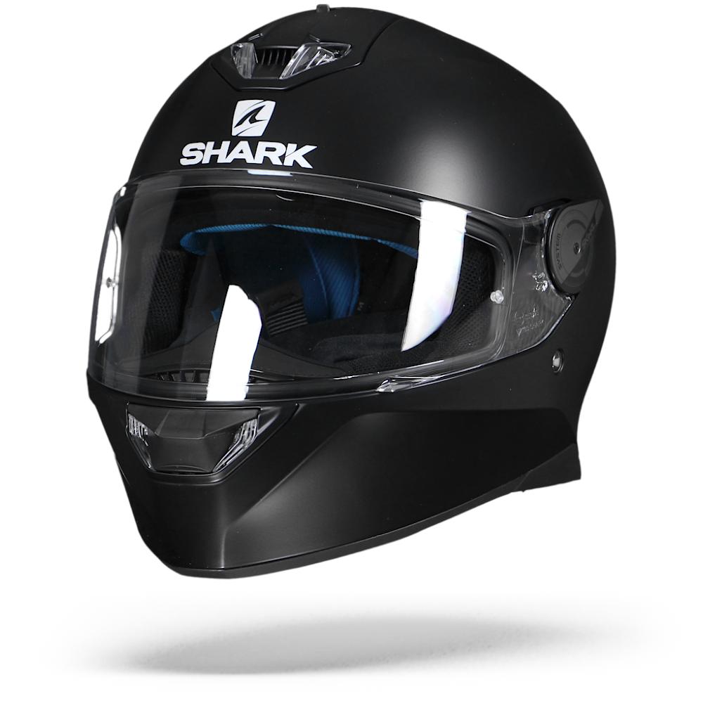 Shark Skwal 2 Blank Matt Black KMA XS