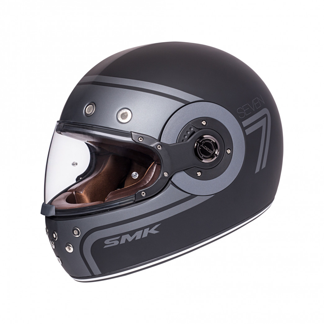 SMK Retro Seven Flat Black XL