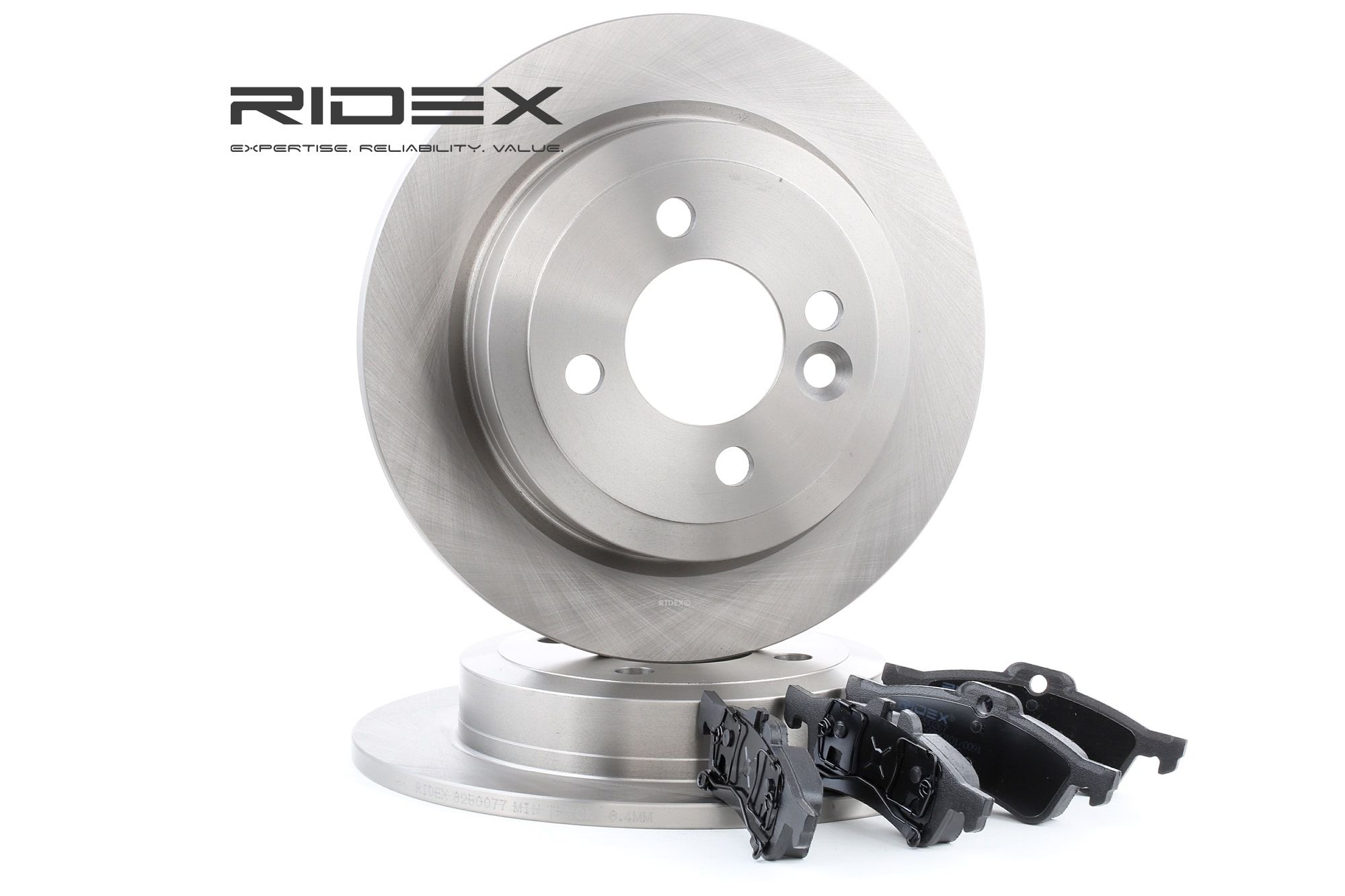 RIDEX Jarrupalasarja Levyjarru MINI 3405B0160