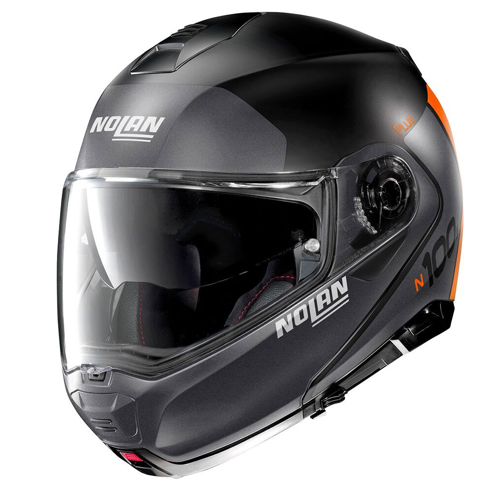 Nolan N100-5 Plus Distinctive 26 Flat Lava Grey Orange S