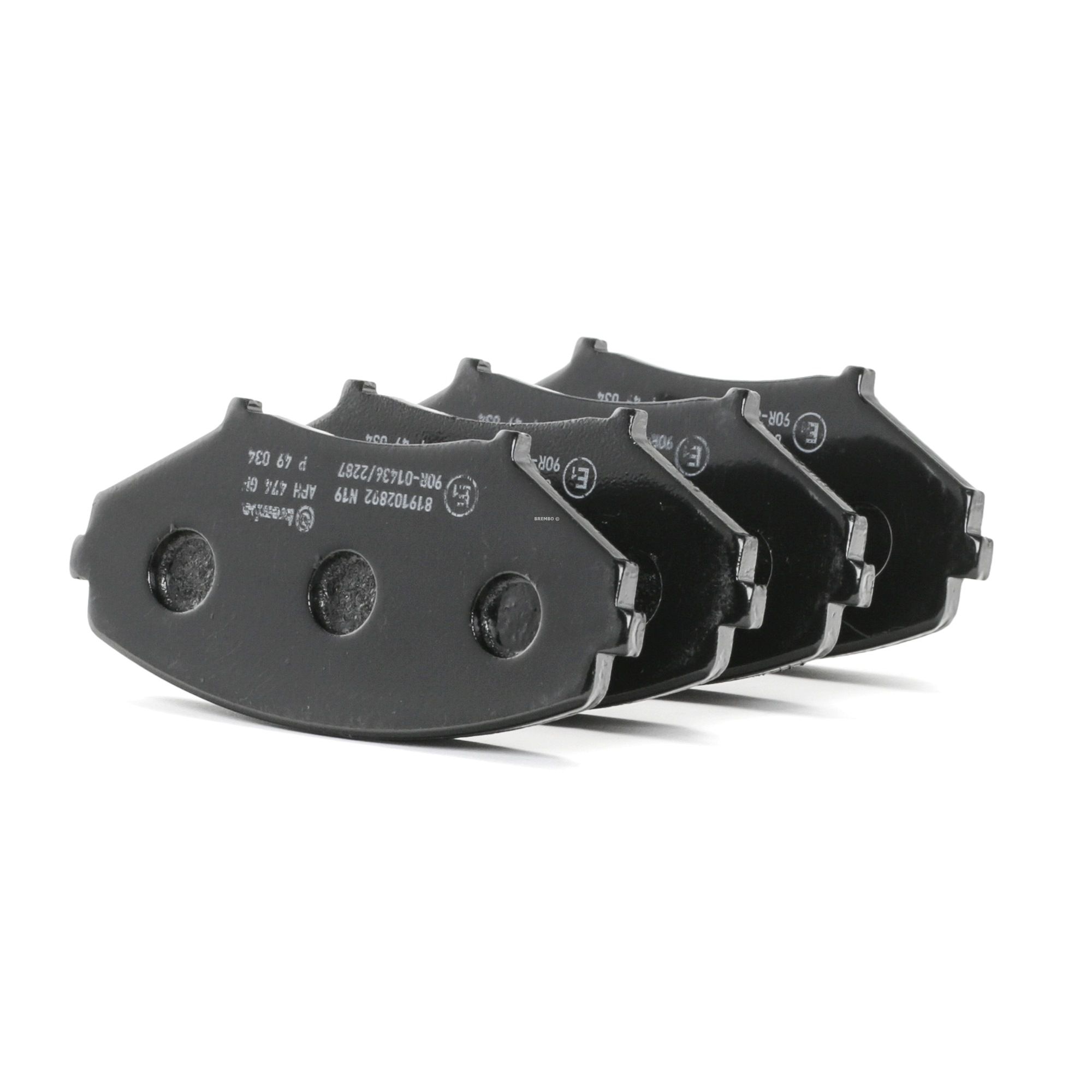 BREMBO Jarrupalat MAZDA P 49 034 F1Y13323ZB,F1Y13323ZC,F1Y13328ZA Jarrupalasarja,Jarrupala, Levyjarru F1Y13328ZB,F1Y23328Z,F1Y43328Z,F1Y73323ZA