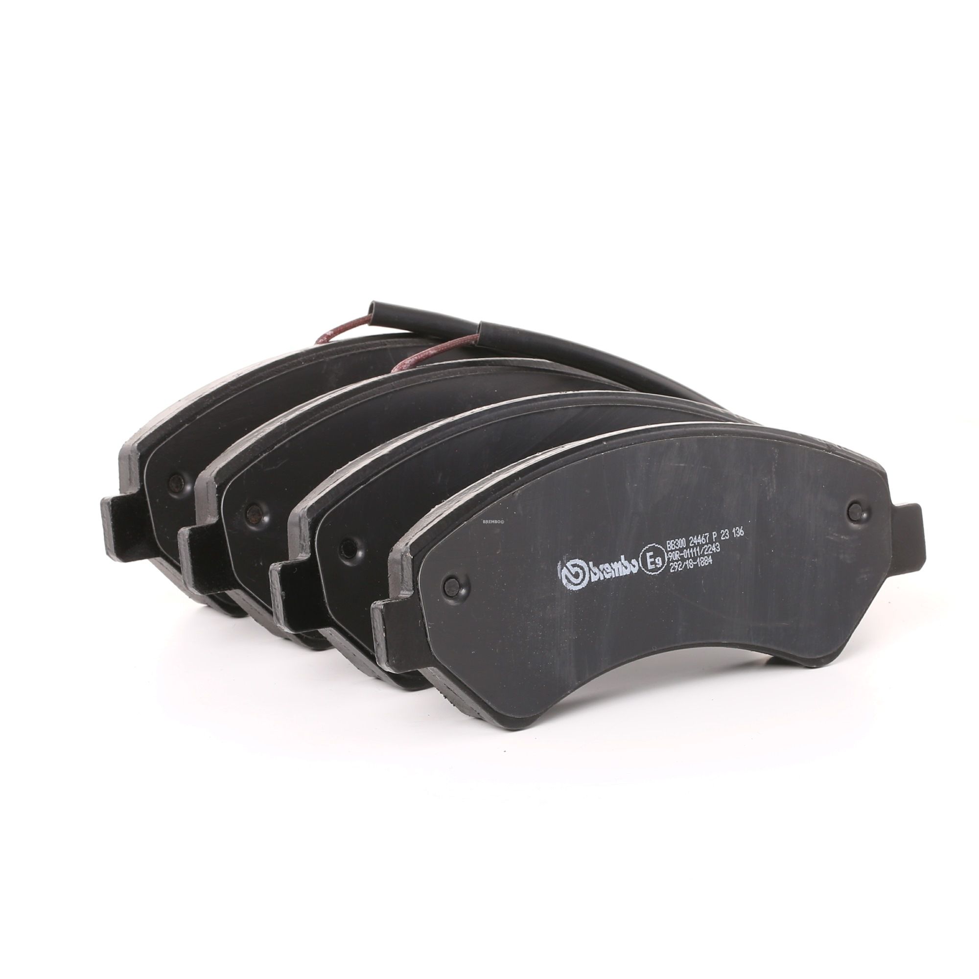 BREMBO Jarrupalat FIAT,PEUGEOT,CITROËN P 23 136 1611839280,1612433780,425375 Jarrupalasarja,Jarrupala, Levyjarru 425376,71773145,77364161,77364319