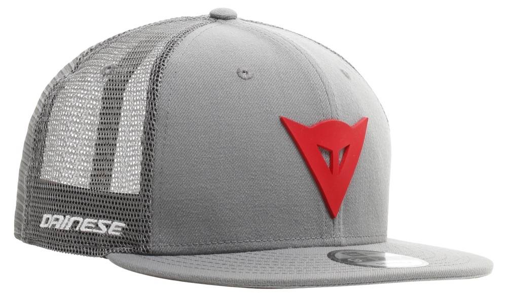 Dainese 9fifty Trucker Snapback Grey Red