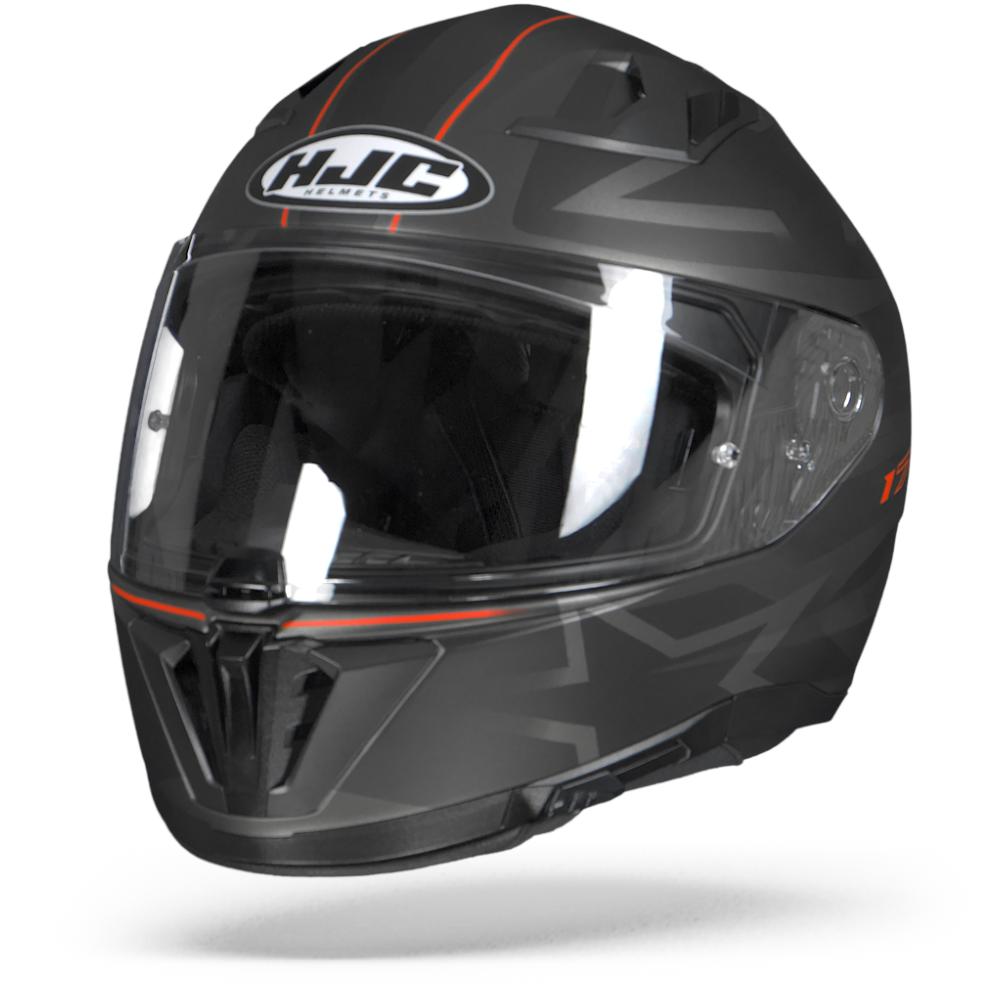 HJC I70 Cravia MC1SF Black Grey Red 2XL