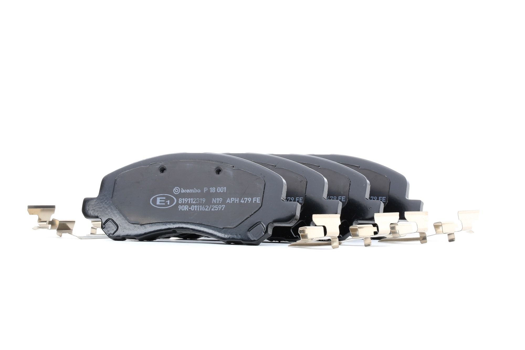 BREMBO Jarrupalat HYUNDAI,MITSUBISHI,JEEP P 18 001 05191231AA,068020494AA,068020494AB Jarrupalasarja,Jarrupala, Levyjarru 5191217AA,5191231AA,4605A684
