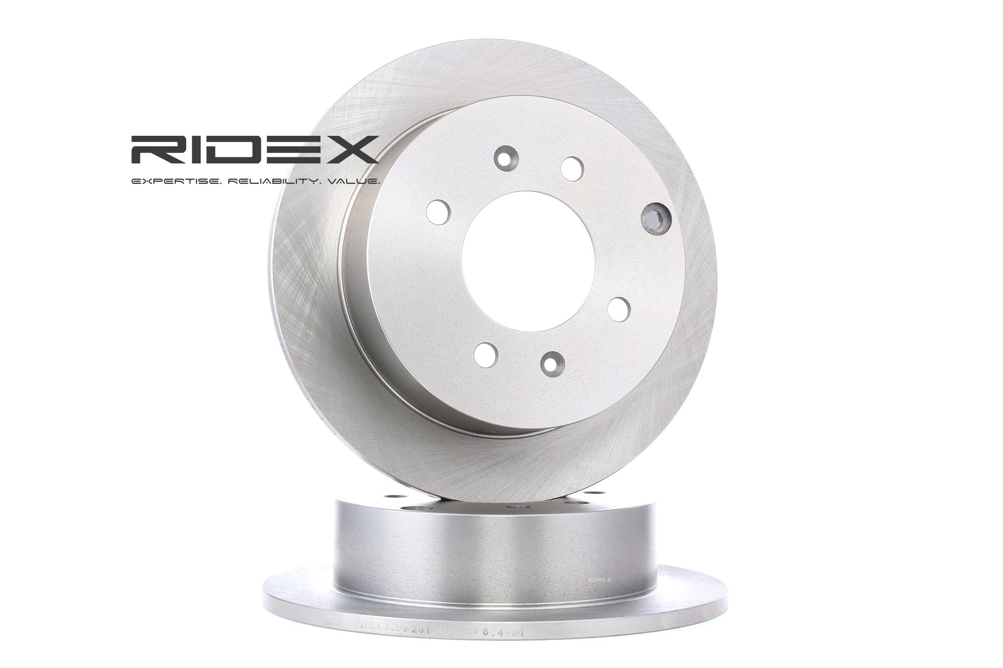 RIDEX Jarrulevyt HYUNDAI,KIA 82B0281 5841138300,5841138310,584113C000 Jarrulevy