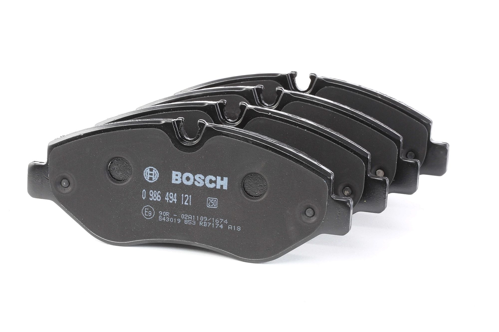 BOSCH Jarrupalat VW,MERCEDES-BENZ 0 986 494 121 0044206720,0044208320,0054202120 Jarrupalasarja,Jarrupala, Levyjarru 0054205220,0054207020,0064208420