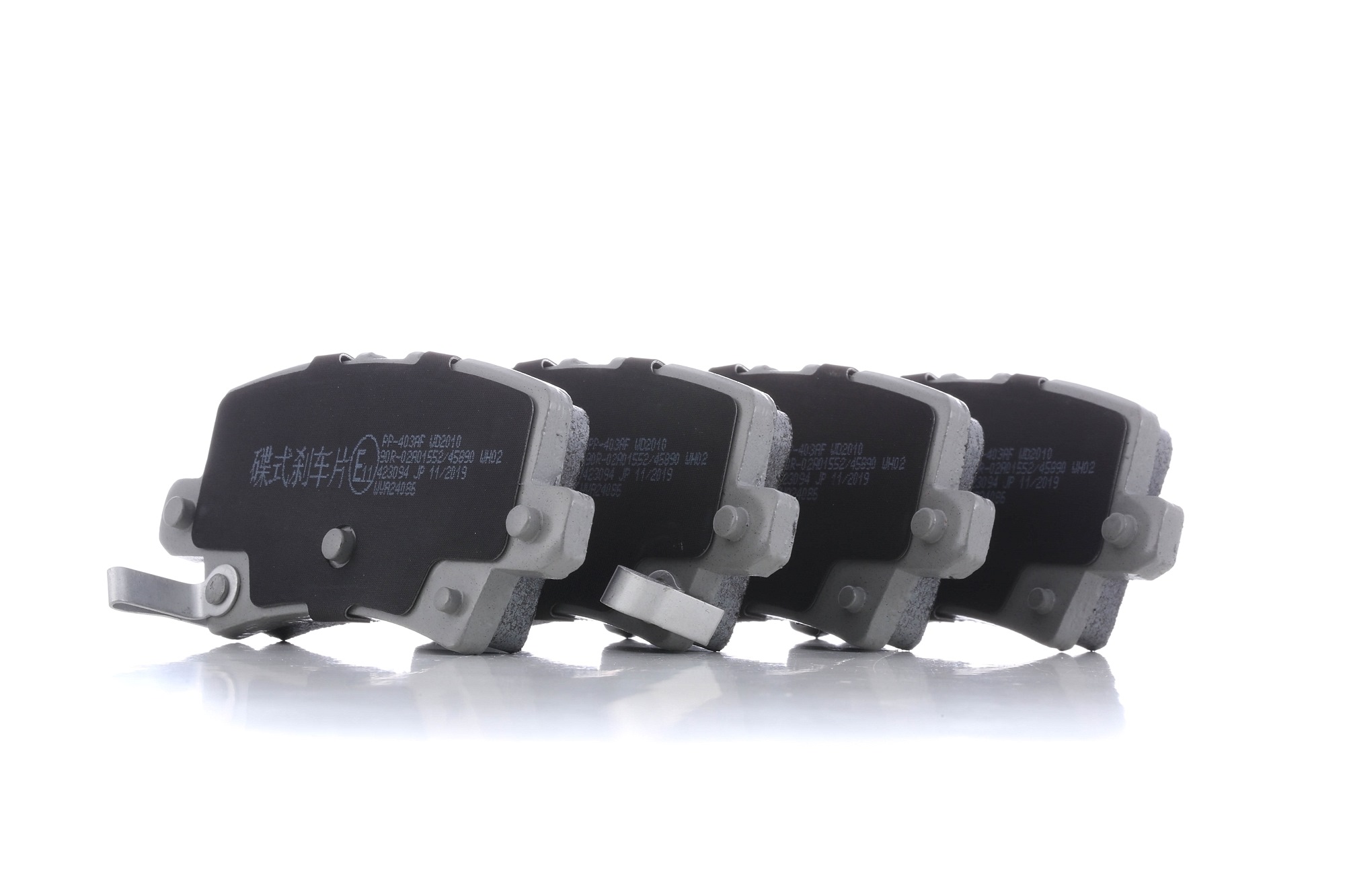 JAPANPARTS Jarrupalat HONDA PP-403AF 42033SMGE01,43022SMGE00,43022SMGE01 Jarrupalasarja,Jarrupala, Levyjarru 43022SMGE02,43022SMGE03,43224SMGE01