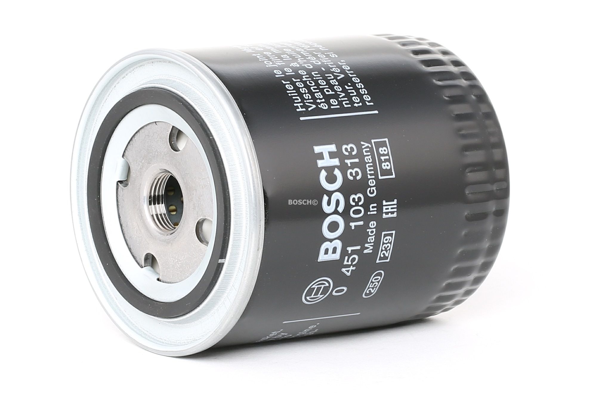 BOSCH Öljynsuodatin VW,AUDI,SKODA 0 451 103 313 078115561J,078115561J,078115561D 078115561H,078115561J