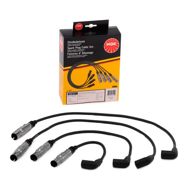 NGK Sytytysjohto VW,AUDI,SKODA 7044 06A905409F,06A905409L,06A905409P Sytytysjohtosarja,Sytytyskaapeli 06A905430E,06A905409F,06A905409L,06A905409P