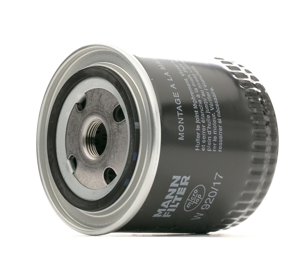 MANN-FILTER Öljynsuodatin VW,PORSCHE,VAUXHALL W 920/17 1498022,5000185,1109C0 021115351A
