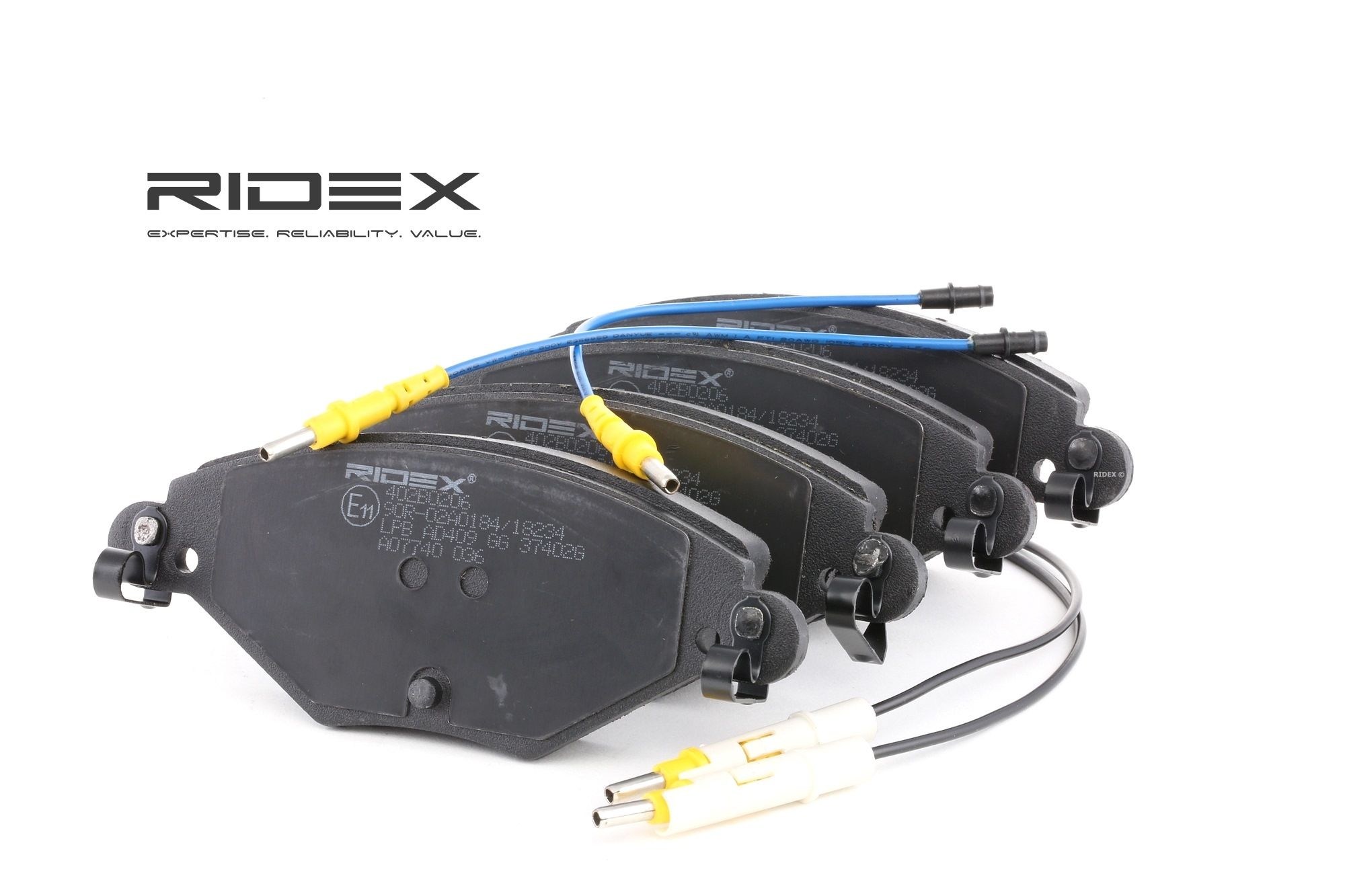 RIDEX Jarrupalat CITROËN 402B0206 1611456480,1617257180,425215 Jarrupalasarja,Jarrupala, Levyjarru 425248,425288,425346,E172229