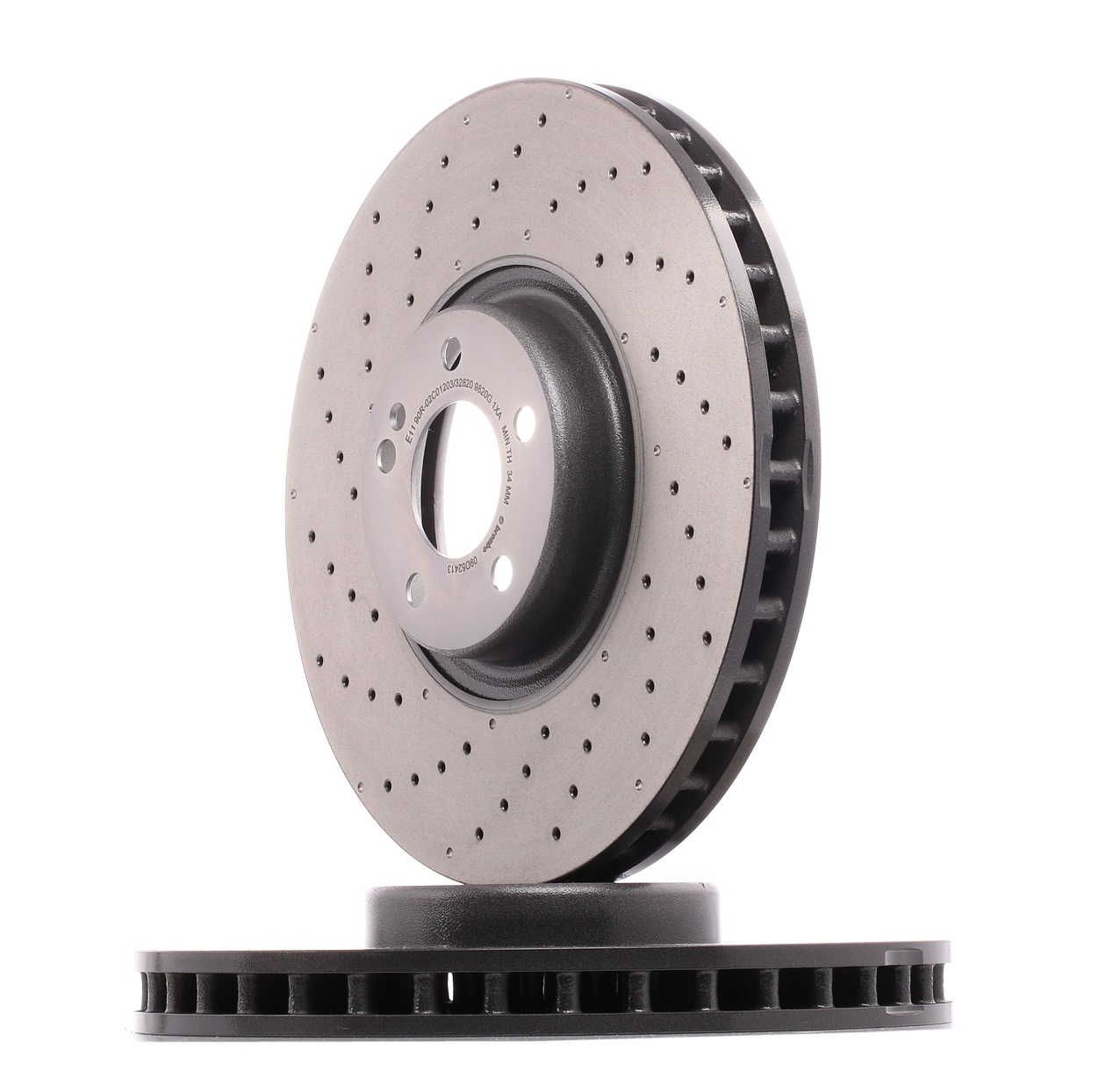 BREMBO Jarrulevyt MERCEDES-BENZ 09.D524.13 0004212312,A0004212312 Jarrulevy